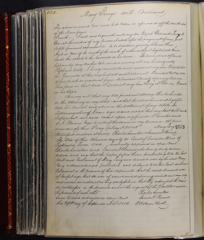 Delaware County Ohio Will Records Vol. 2 1835-1850 (p. 377)