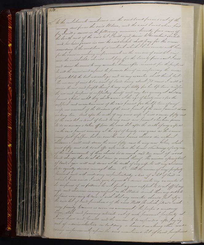 Delaware County Ohio Will Records Vol. 2 1835-1850 (p. 325)