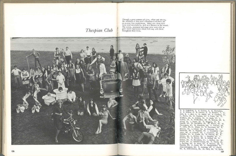 Big Walnut High School Yearbook. 1971: The Eagle (66)