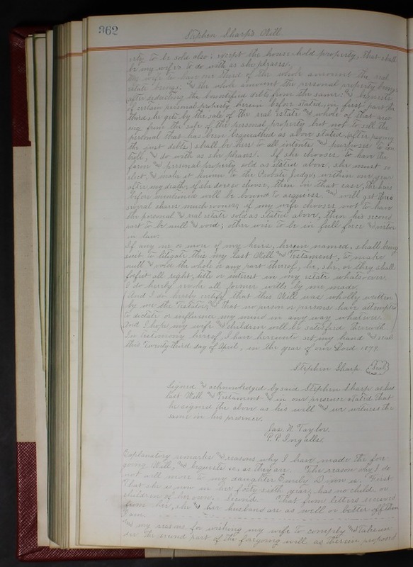 Delaware County Ohio Will Records Vol. 7 1883-1887 (p. 422)