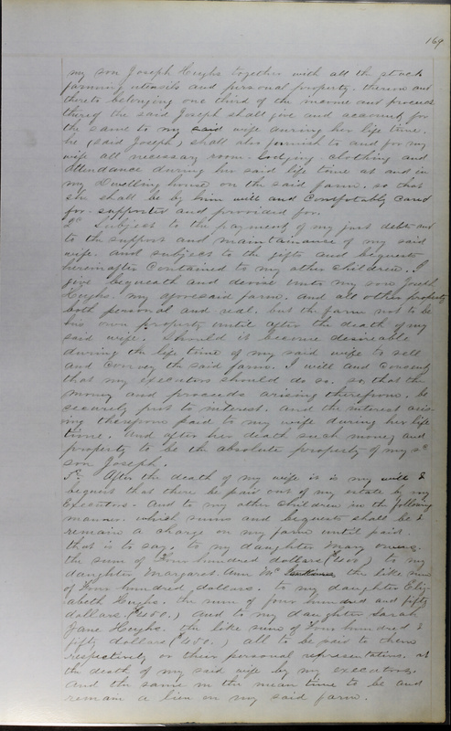 Delaware County Ohio Will Records Vol. 3 1850-1859 (p. 221)