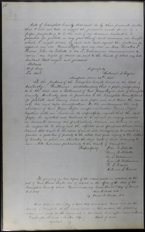 Delaware County Ohio Will Records Vol. 3 1850-1859 (p. 134)