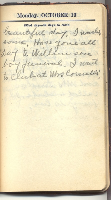 Roberta Hopkins' Diary 1927 (p. 289)