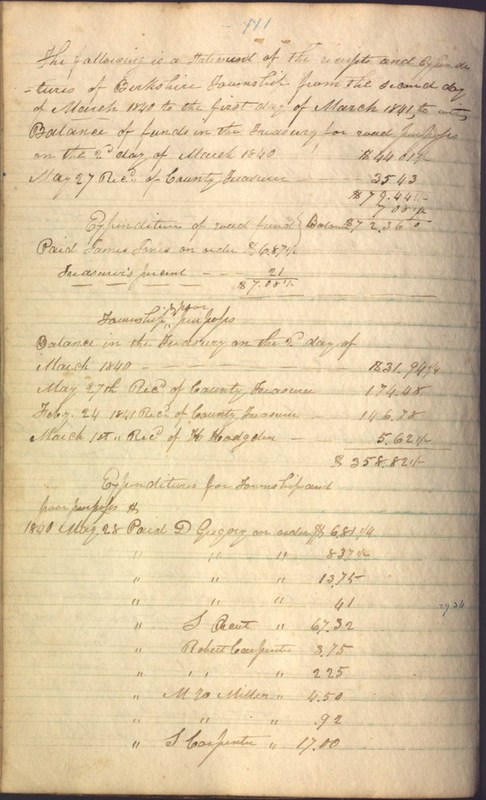 Record Book of Berkshire Township No. 2 1807-1843 (p. 124)