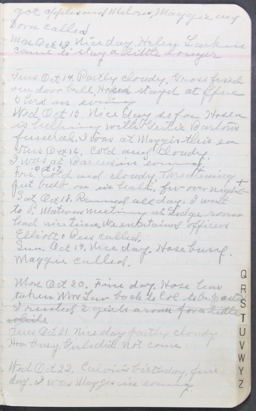 Roberta Hopkins' Journal 1941-1943 (p. 11)