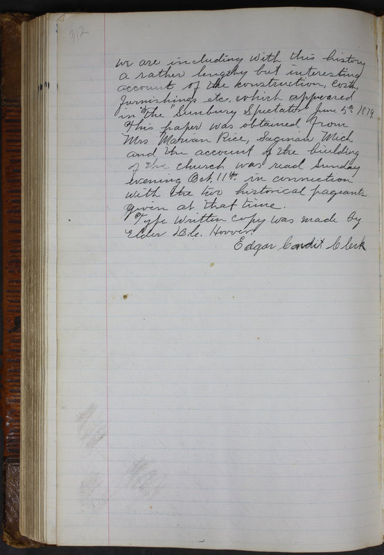 Sessional Records of the 1st Presbyterian Church of Trenton Delaware County Ohio 1873-1937 (p. 299)