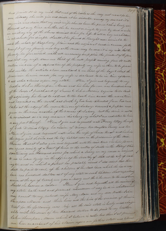 Delaware County Ohio Will Records Vol. 2 1835-1850 (p. 354)