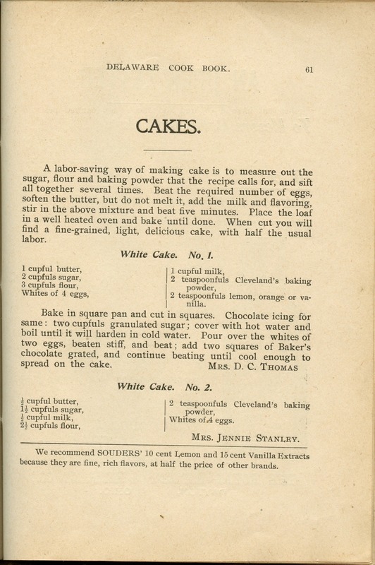 Delaware Cook Book (p. 66)