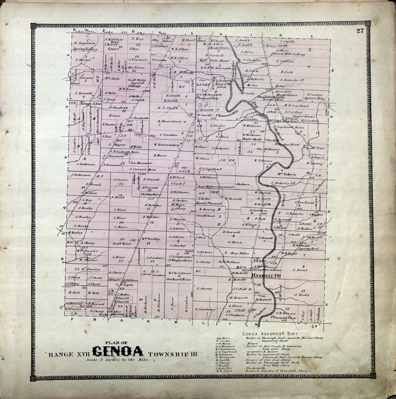 Atlas of Delaware Co., Ohio 1866 (p. 30)