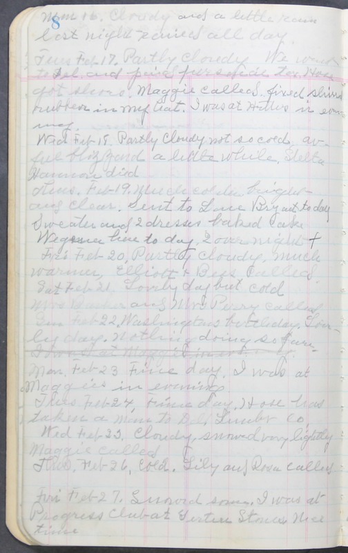 Roberta Hopkins' Journal 1941-1943 (p. 22)