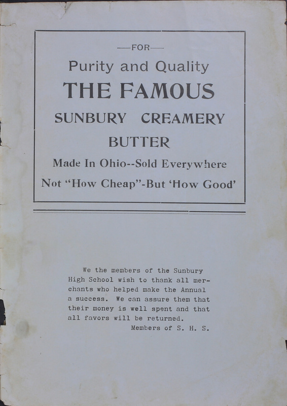 Annual of the Sunbury High School, Sunbury, Ohio. 1915 (p. 23)