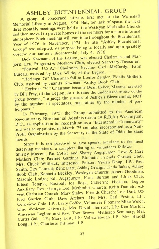 Our Frontier 1800-1860 and the Birth of Our Town of Ashley 1849 (p. 38)