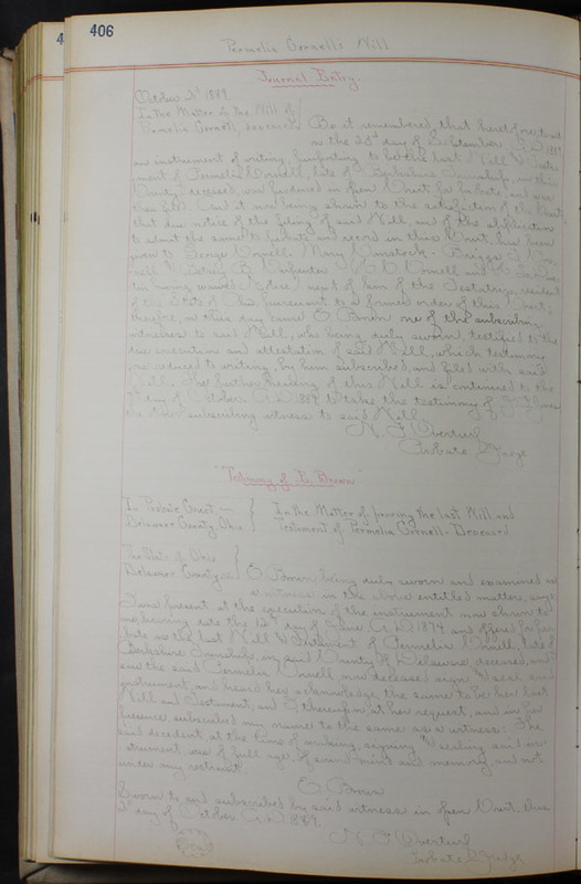 Delaware County Ohio Will Records Vol. 8 1887-1890 (p. 472)