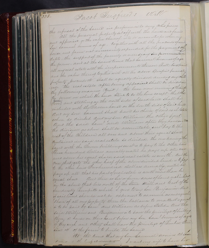 Delaware County Ohio Will Records Vol. 2 1835-1850 (p. 381)