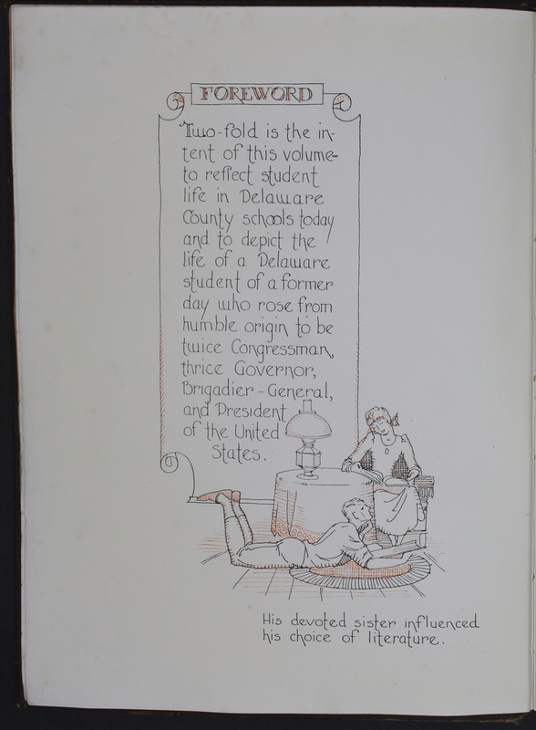 The Delcoan 1925. The annual yearbook of the twelve centralized schools of Delaware County (p. 8)