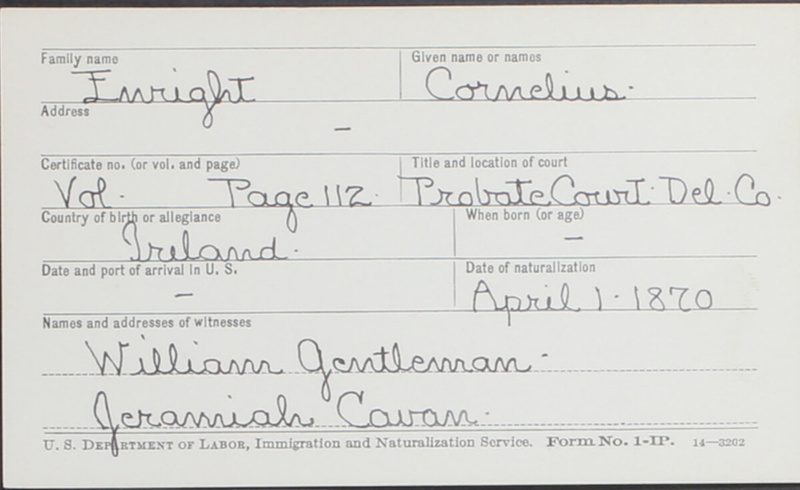 Naturalization Records Delaware County OH (p. 622)