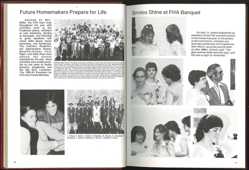 Big Walnut High School Yearbook. 1981: Eagle (p. 13)