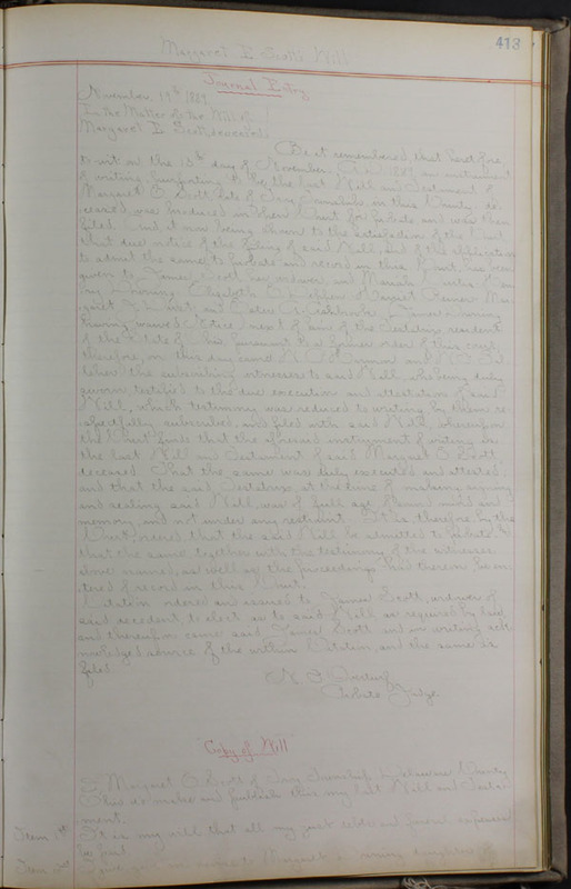 Delaware County Ohio Will Records Vol. 8 1887-1890 (p. 479)