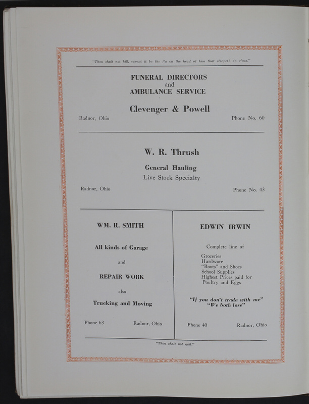 The Delcoan 1925. The annual yearbook of the twelve centralized schools of Delaware County (p. 174)