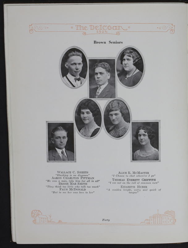 The Delcoan 1925. The annual yearbook of the twelve centralized schools of Delaware County (p. 44)