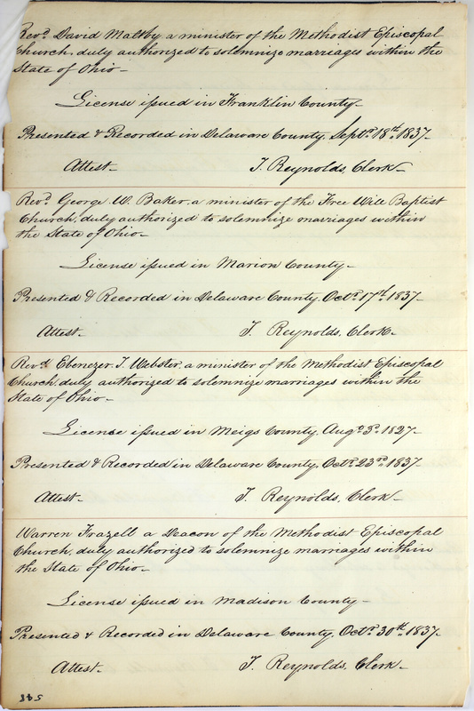 Marriage Records Vol.1 1835-1845 (p. 576)