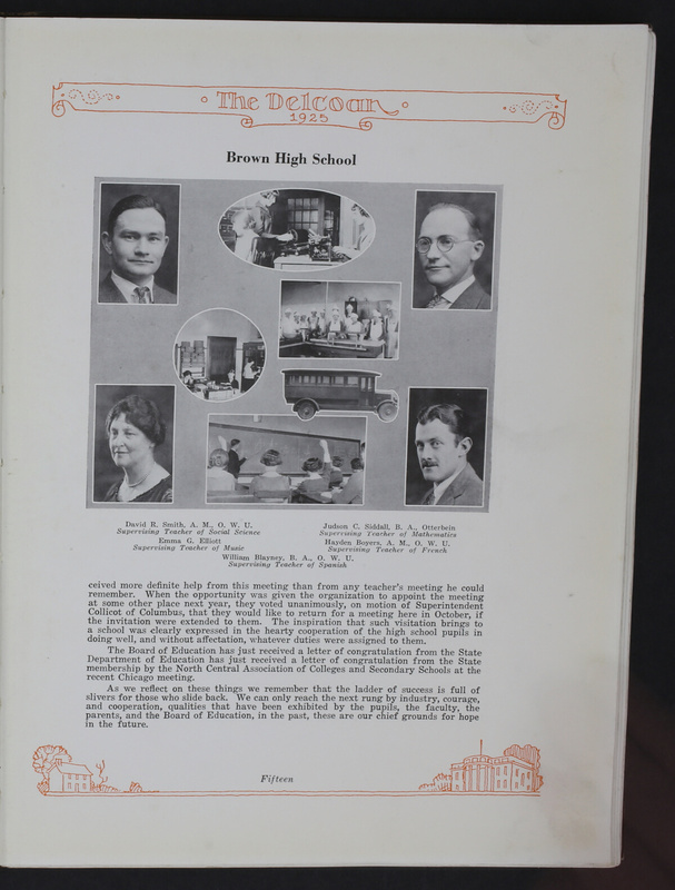 The Delcoan 1925. The annual yearbook of the twelve centralized schools of Delaware County (p. 19)