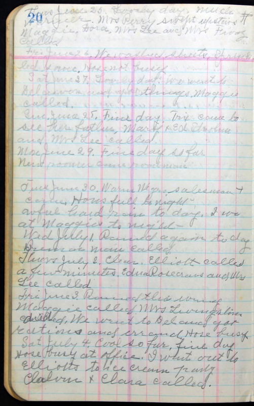 Roberta Hopkins' Journal 1941-1943 (p. 34)