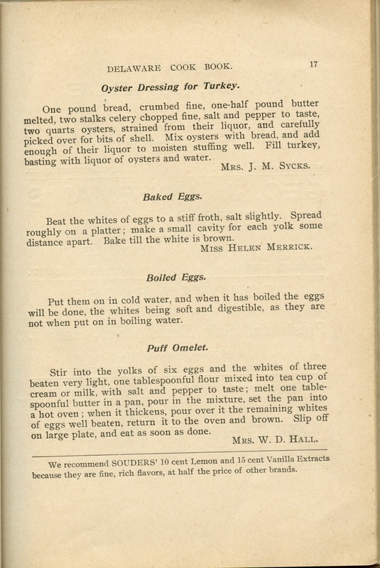 Delaware Cook Book (p. 22)