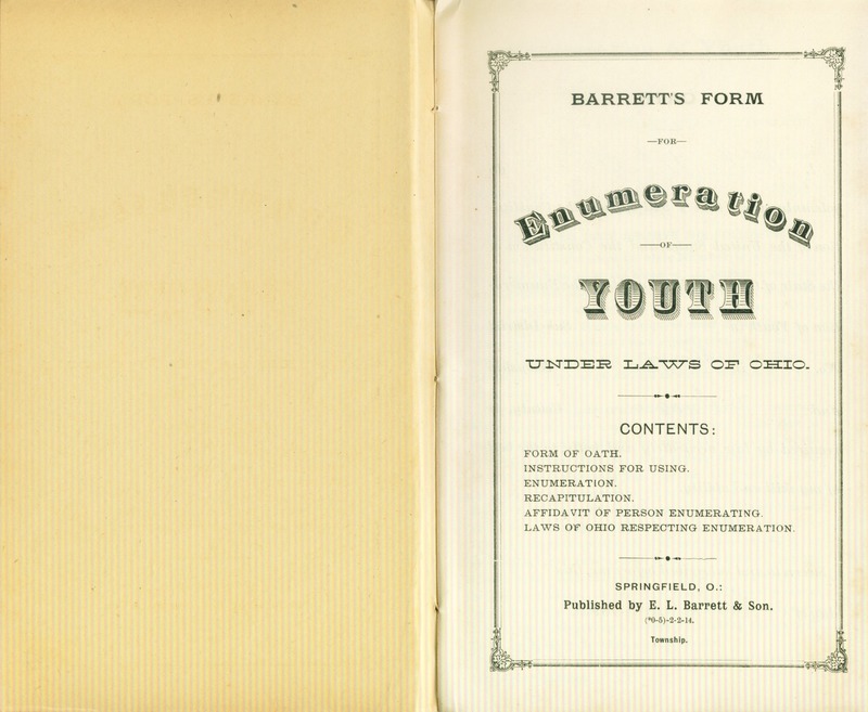 Harlem Township Enumeration of Youth Sub-District 2, July 19th, 1893 (p. 2)