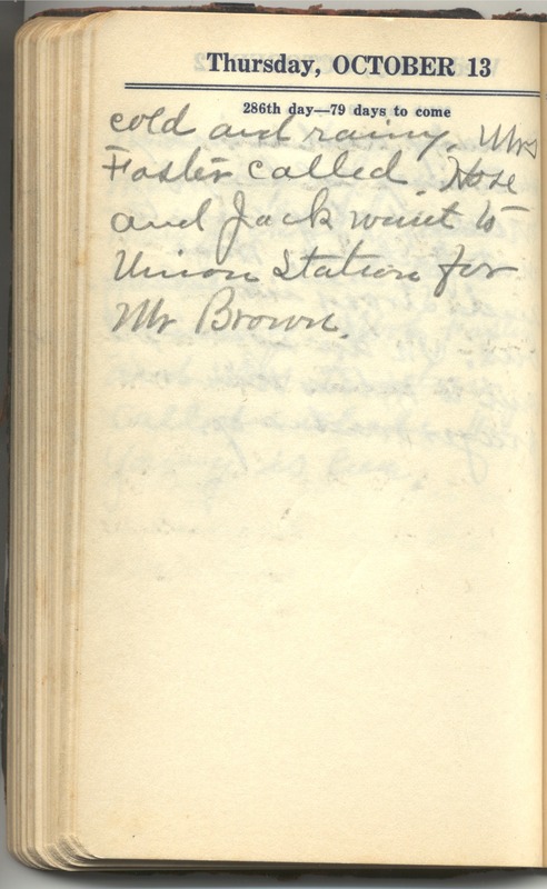 Roberta Hopkins' Diary 1927 (p. 292)