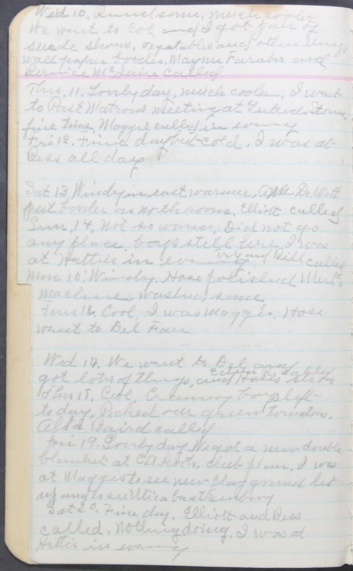 Roberta Hopkins' Journal 1941-1943 (p. 8)