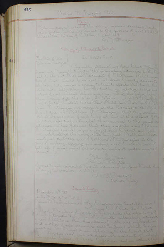 Delaware County Ohio Will Records Vol. 8 1887-1890 (p. 482)