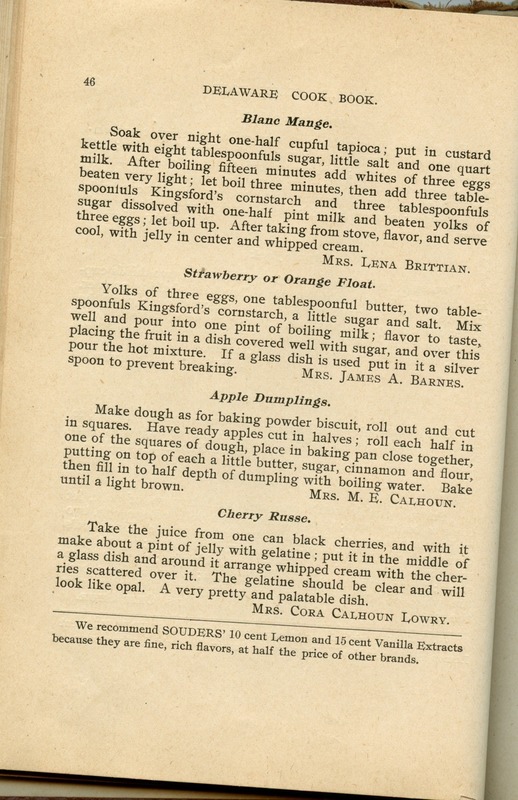 Delaware Cook Book (p. 51)