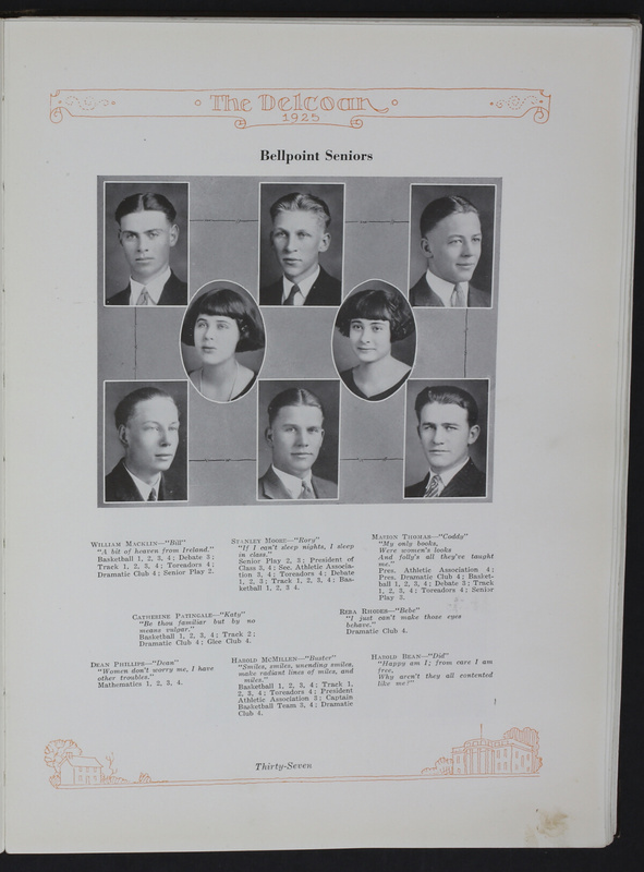 The Delcoan 1925. The annual yearbook of the twelve centralized schools of Delaware County (p. 41)