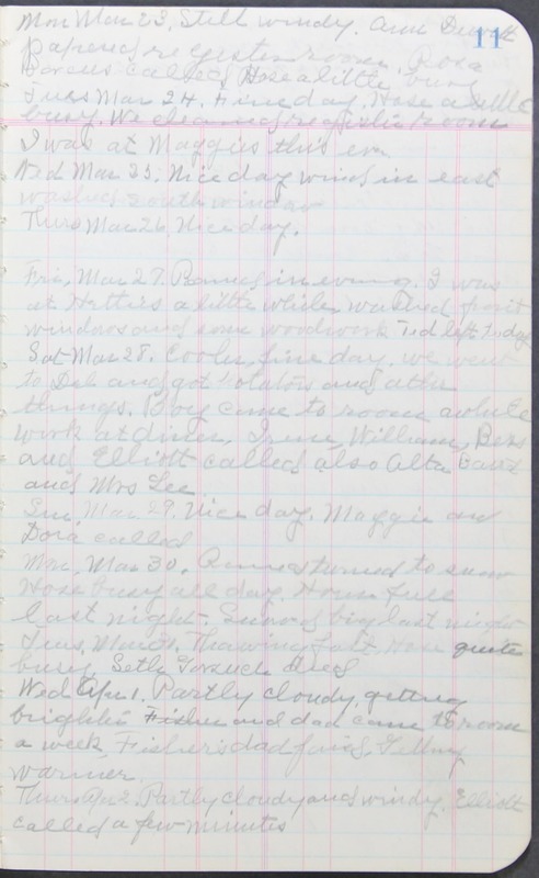 Roberta Hopkins' Journal 1941-1943 (p. 25)