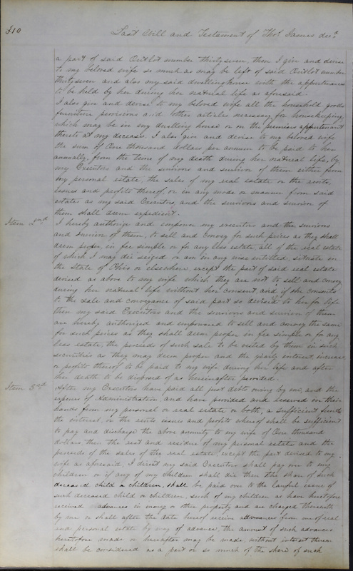 Delaware County Ohio Will Records Vol. 3 1850-1859 (p. 362)