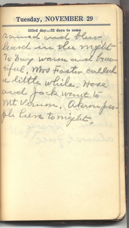 Roberta Hopkins' Diary 1927 (p. 339)