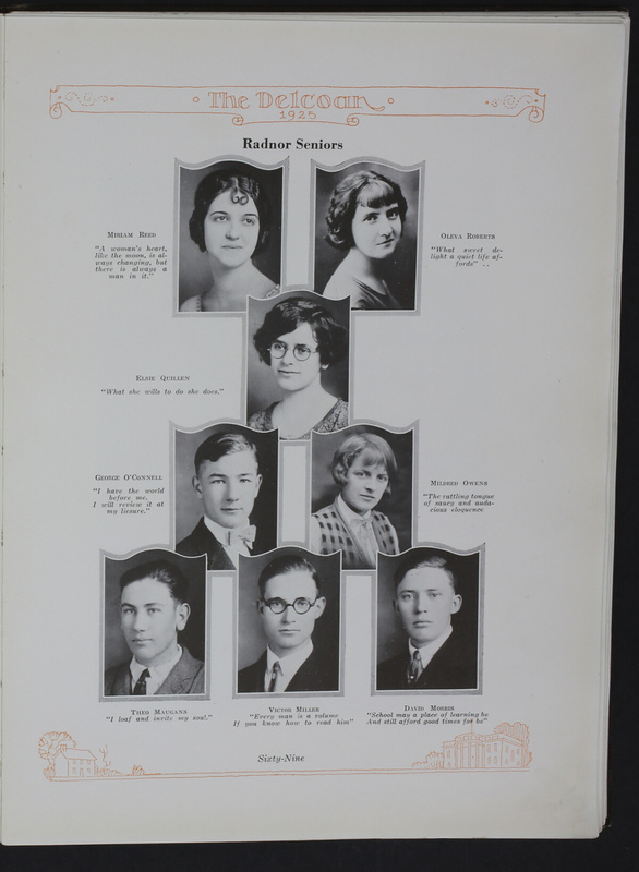 The Delcoan 1925. The annual yearbook of the twelve centralized schools of Delaware County (p. 73)