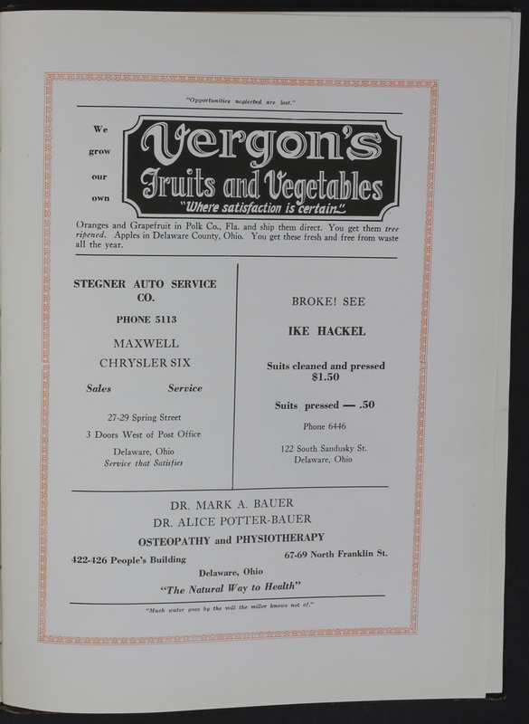 The Delcoan 1925. The annual yearbook of the twelve centralized schools of Delaware County (p. 165)