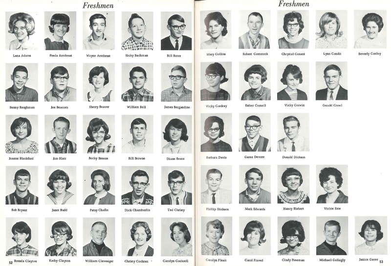 Big Walnut High School Year Book. 1966:The Flame(29)