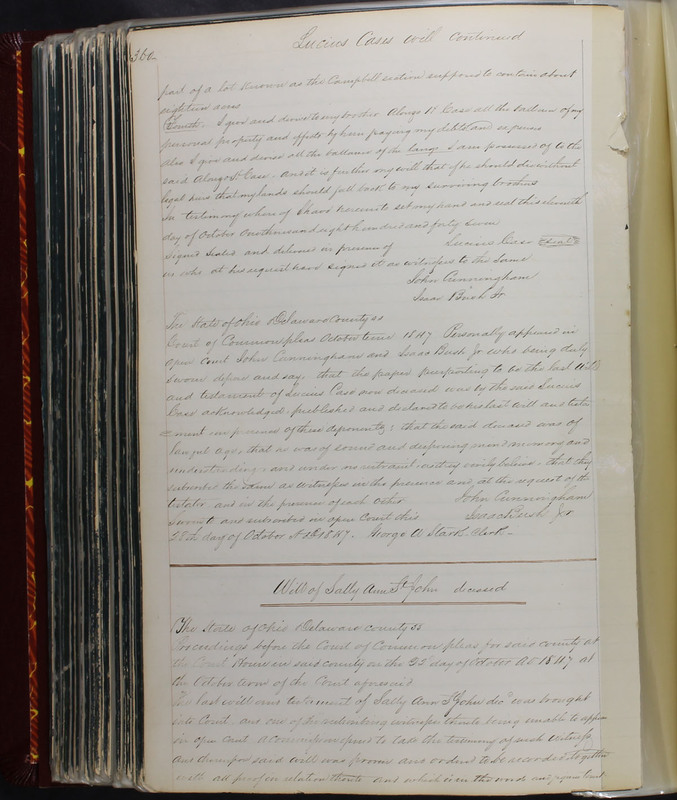 Delaware County Ohio Will Records Vol. 2 1835-1850 (p. 403)