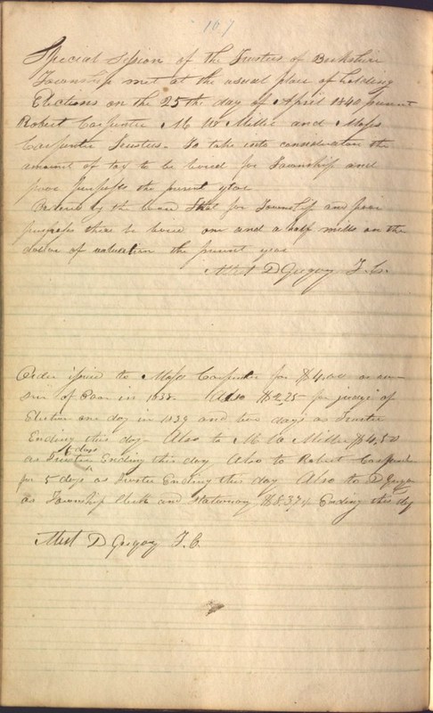 Record Book of Berkshire Township No. 2 1807-1843 (p. 120)