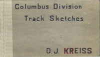 Columbus Division Track Sketches (p. 1)