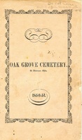 Rules and Regulations and Articles of Association of Oak Grove Cemetery (p. 1)